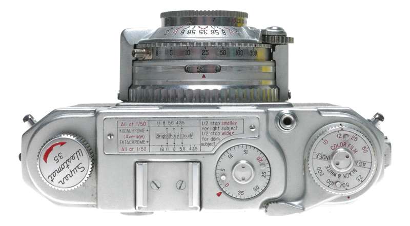 T.K.C Super Westomat 35 antique film camera Terionon 1:3.5/45mm lens