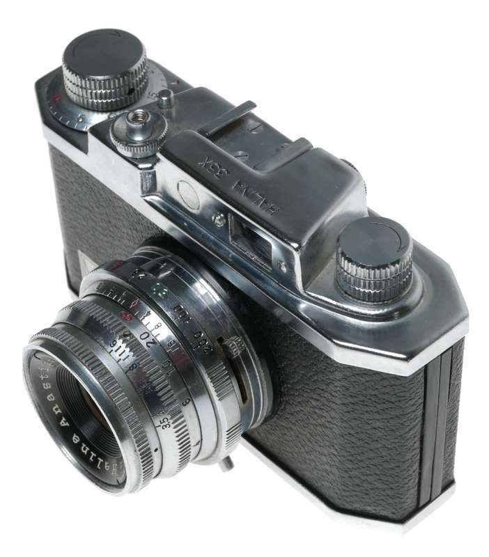 Pax Helina 35X Anastigmat 3.5 f=45mm subminiature film camera vintage