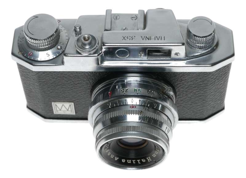 Pax Helina 35X Anastigmat 3.5 f=45mm subminiature film camera vintage