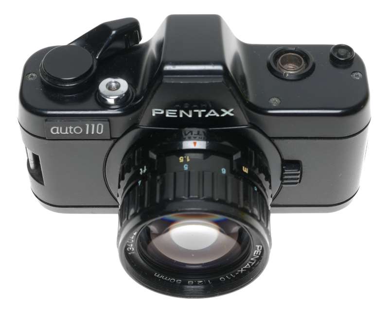 Asahi Pentax Auto 110 vintage sub miniature camera 2/50mm lens