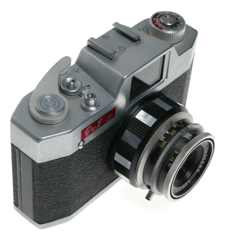 Pax Jr. Luminor Anastigmat 3.5 f=45mm subminiature film camera vintage