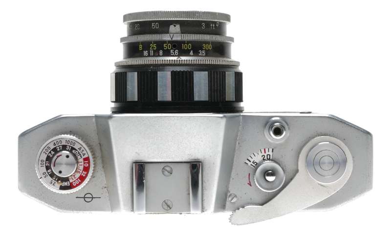 Pax Jr. Luminor Anastigmat 3.5 f=45mm subminiature film camera vintage
