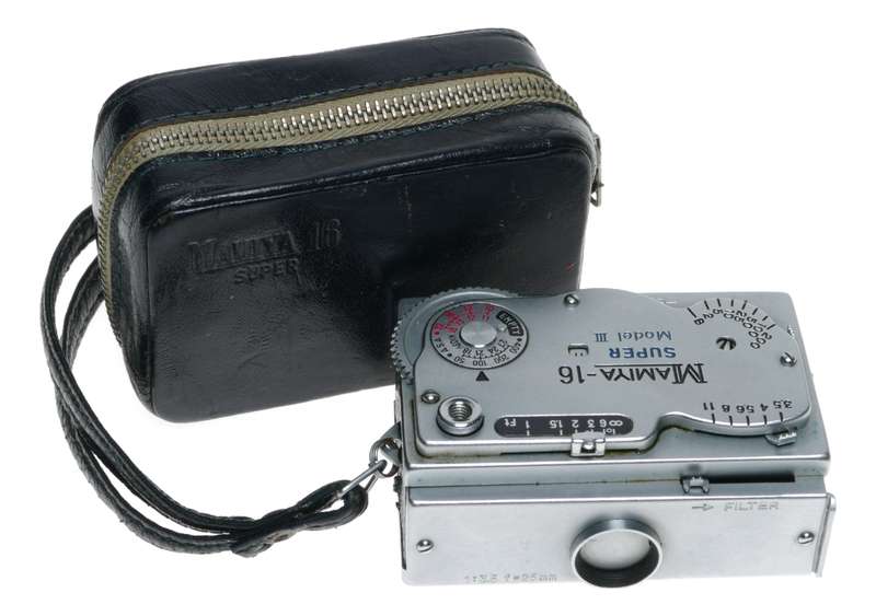 MAMIYA 16 Super Model III Spy camera with case