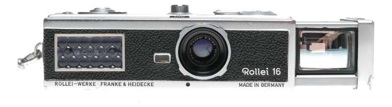 ROLLEI-16 Compact film camera Gossen Meter Tessar 2.8/25mm