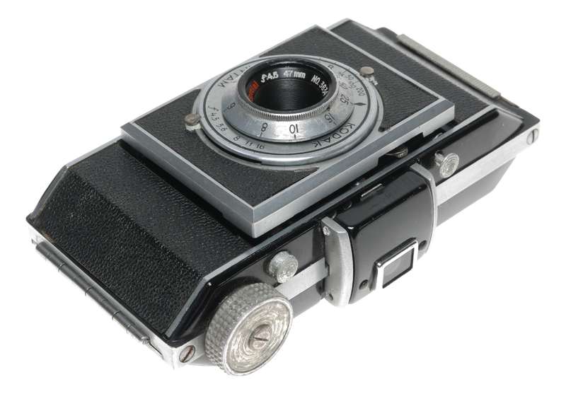 Kodak Bantam Flash folding camera film Anastigmat special 4.5/47mm