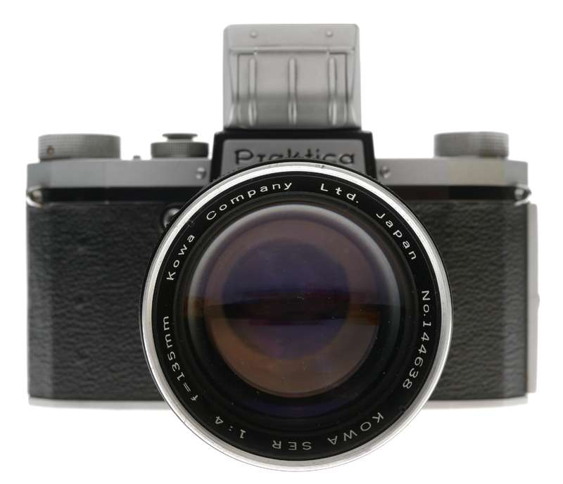 Praktica KW vintage camera KOWA SER 1:4 f=135mm