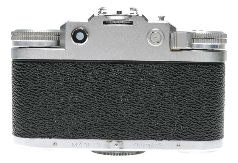 Braun Super Paxette E-Staeble-Kata 1:2.8/45 film camera with case