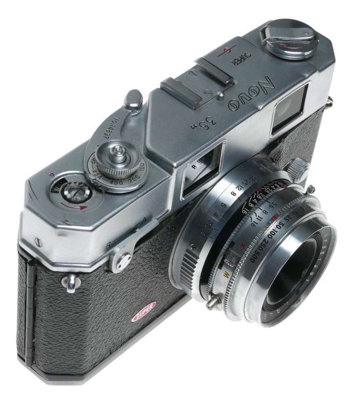 NOVO 35 Super Lausar vintage film camera 1:2.8 f=45mm lens