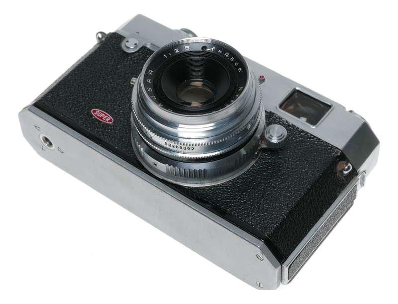 NOVO 35 Super Lausar vintage film camera 1:2.8 f=45mm lens