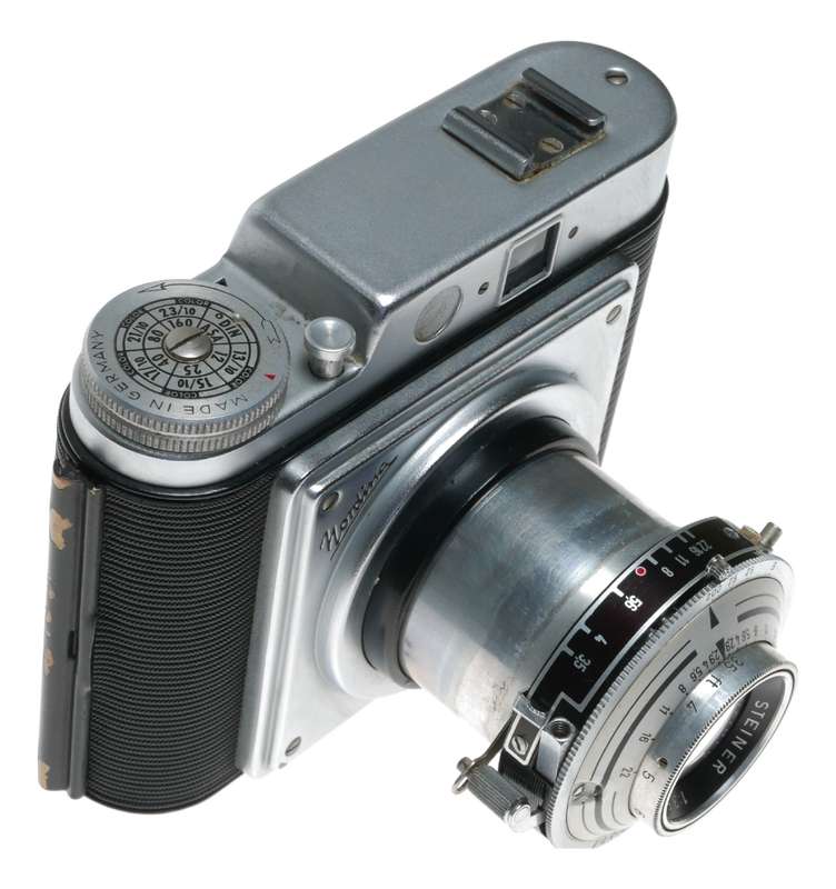 Nordina 120 film camera Bayreuth Steiner 1:3.5/75mm lens