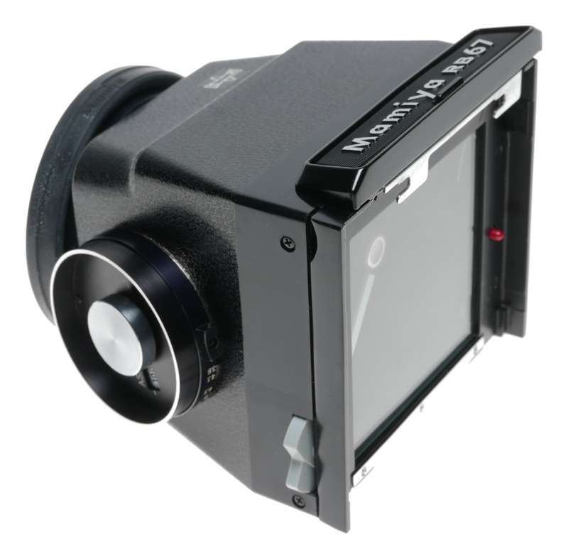 Mamiya RB67 Chimney Viewfinder metered eyecup case