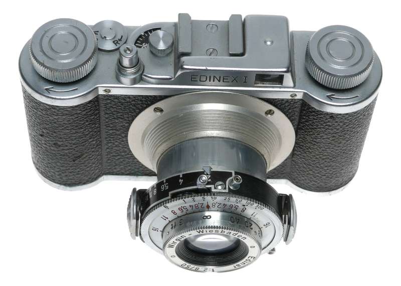 Wirgin Edinex I vintage film camera Edinar 1:2.8/50 mm lens