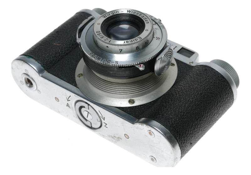 Wirgin Edinex I vintage film camera Edinar 1:2.8/50 mm lens