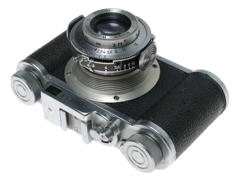Wirgin Edinex I vintage film camera Edinar 1:2.8/50 mm lens