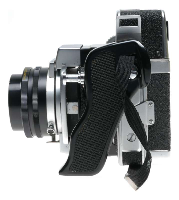 Koni-OMEGA Rapid Hexanon 3.5 f=90mm Antique 120 film camera Chrome