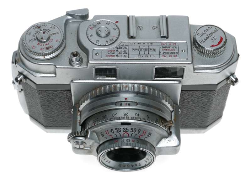 Super Westomat T.K.C 35 vintage film camera Terionon 1:3.5/45mm lens
