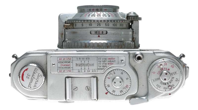 Super Westomat T.K.C 35 vintage film camera Terionon 1:3.5/45mm lens