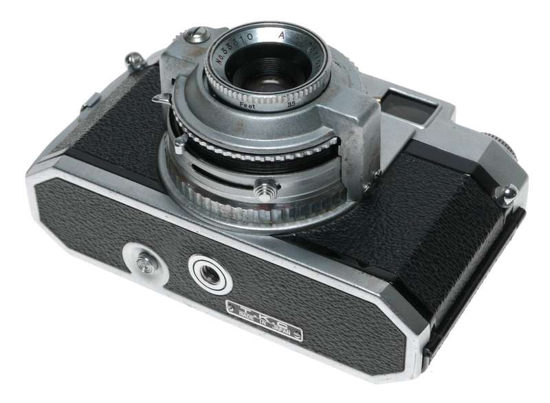 Super Westomat T.K.C 35 vintage film camera Terionon 1:3.5/45mm lens