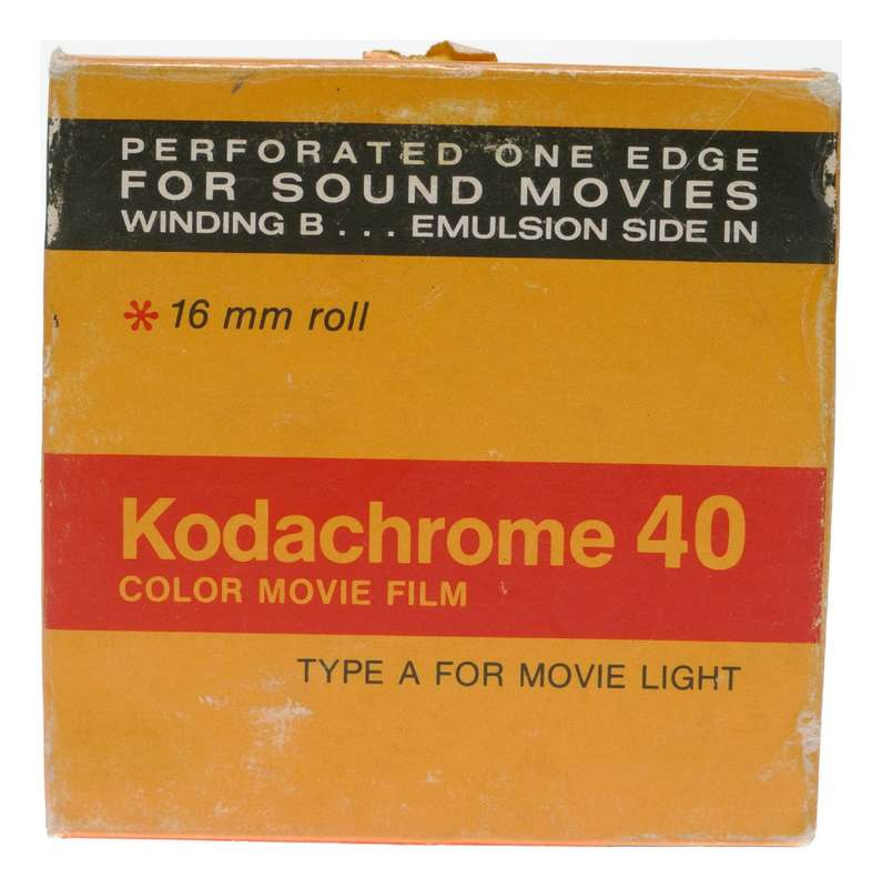 Kodak Kodachrome 40 Sound 16mm Movie Film Single Perforated Expired