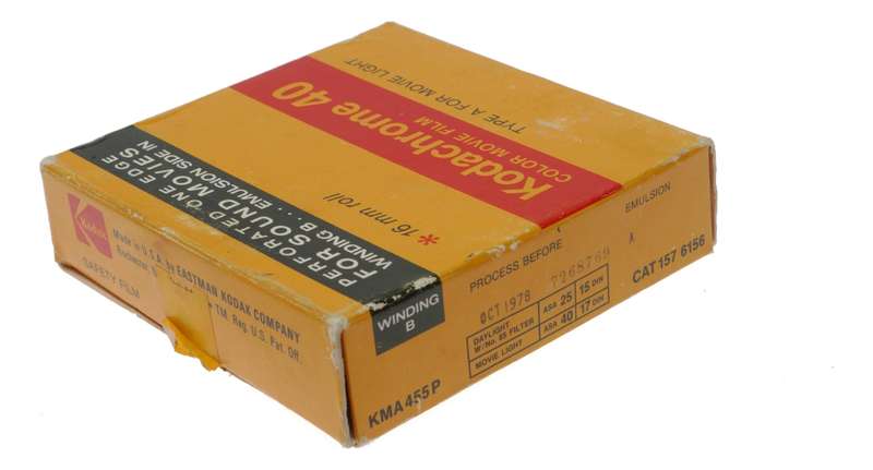 Kodak Kodachrome 40 Sound 16mm Movie Film Single Perforated Expired