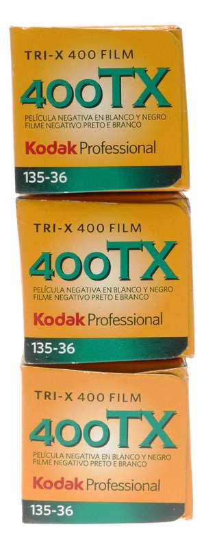Kodak Professional TX400 Tri-X Black White 135-36 Negative Film Expired