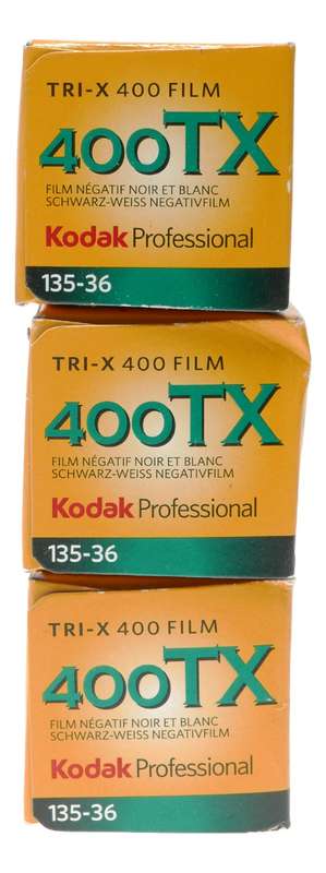 Kodak Professional TX400 Tri-X Black White 135-36 Negative Film Expired