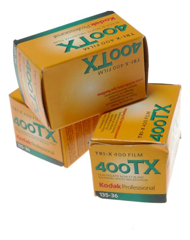 Kodak Professional TX400 Tri-X Black White 135-36 Negative Film Expired