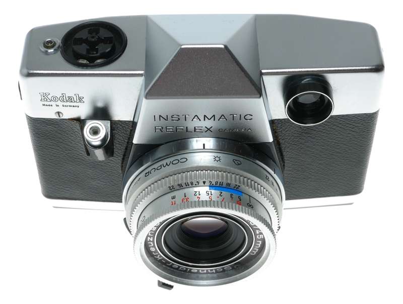 Kodak Instamatic Reflex Film Camera Boxed Xenar 2.8/45mm