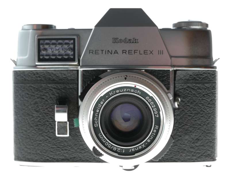 Kodak Retina Reflex III 35mm Film SLR Camera Xenar 1:2.8/50