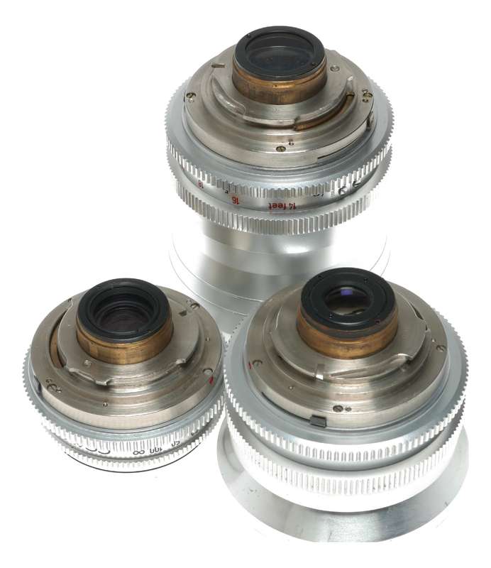 Schneider Retina Lenses Tele-Xenar f:4.8/200 Curtagon 4/28 Tele-Arton 4/85mm