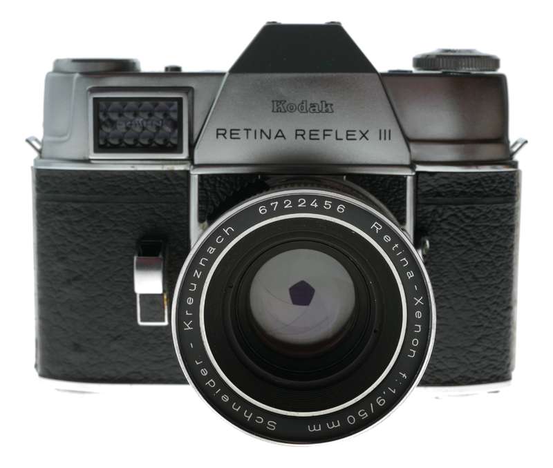 Kodak Retina Reflex III 35mm Film SLR Camera Xenon f:1.9/50