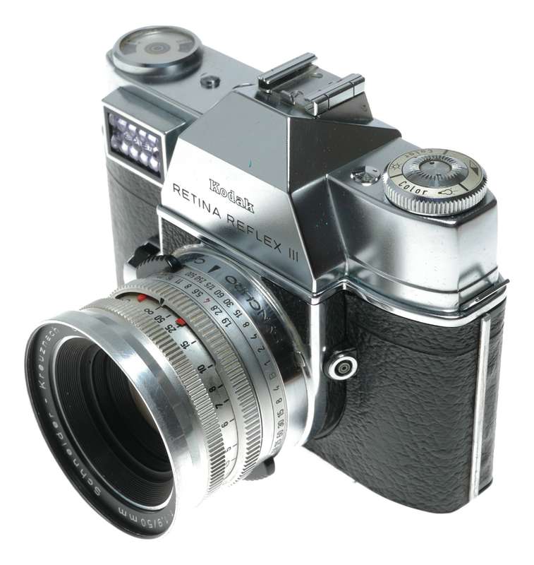 Kodak Retina Reflex III 35mm Film SLR Camera Xenon f:1.9/50
