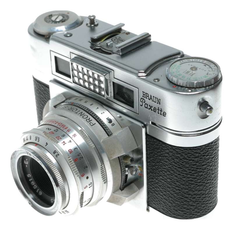 Braun Paxette Super IIB 35mm Film RF Camera Staeble-Kata 1:2.8/45