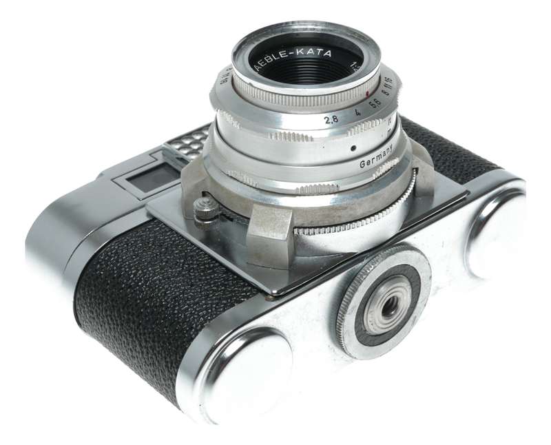 Braun Paxette Super IIB 35mm Film RF Camera Staeble-Kata 1:2.8/45