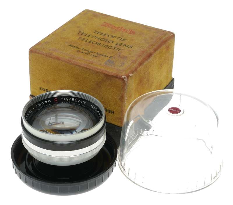 Schneider Retina Longar Xenon C f:4/80mm Kodak Camera Telephoto Lens