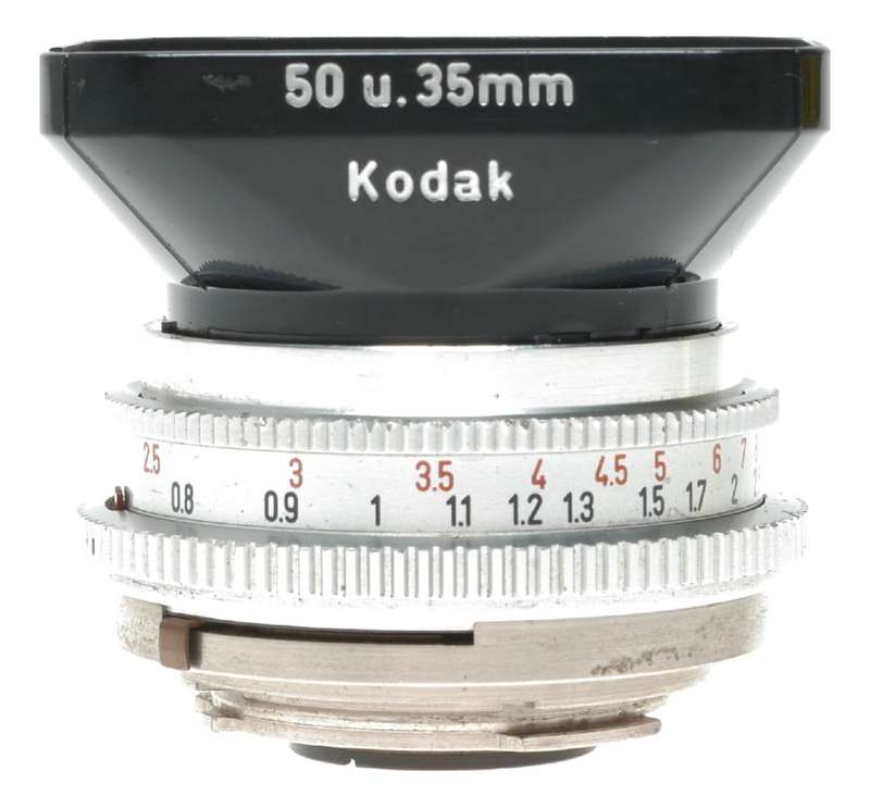 Schneider Retina Xenar f:2.8/50mm Kodak Film Camera Lens with Hood