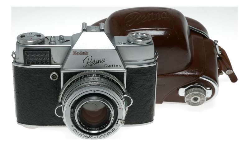 Kodak Retina Reflex 35mm Film SLR Camera Schneider Xenon C f:2/50
