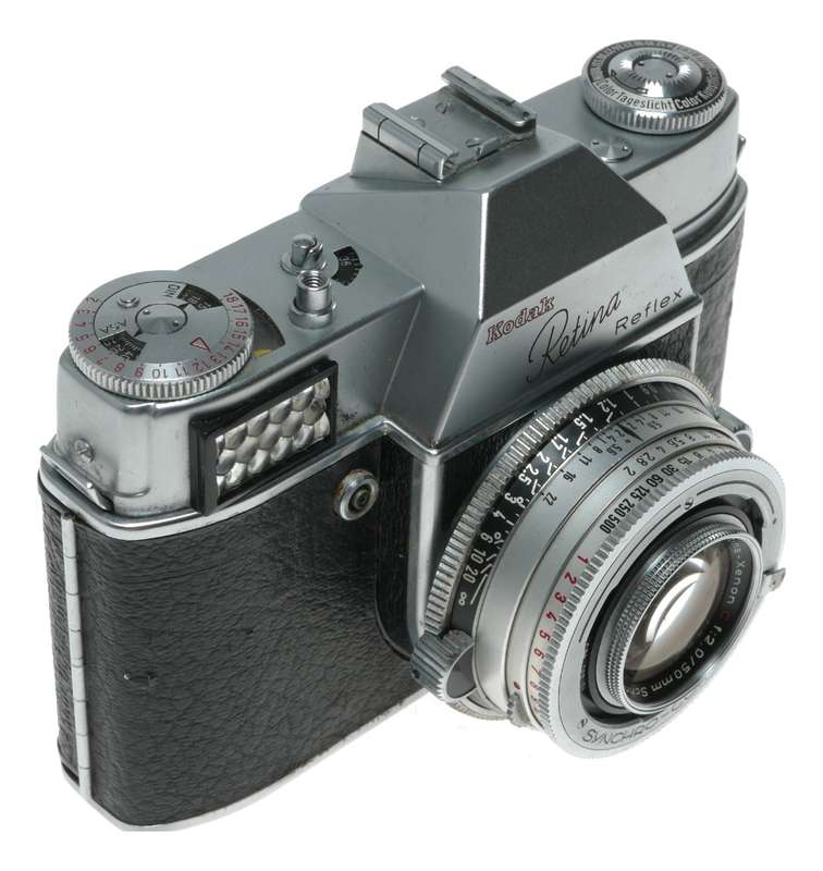 Kodak Retina Reflex 35mm Film SLR Camera Schneider Xenon C f:2/50