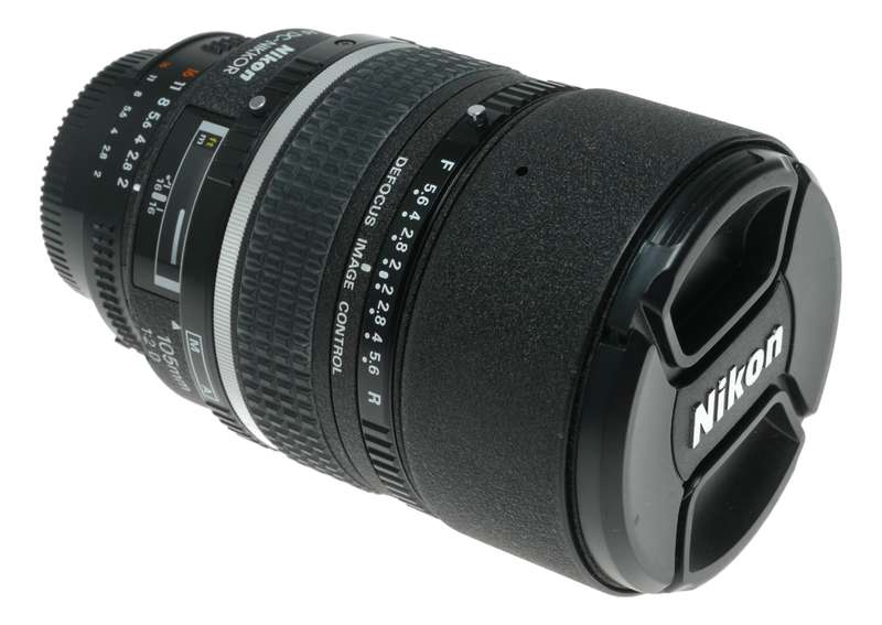Nikkor Af DC 1:2 D 105mm Superior Bokeh Nikon Telephoto Camera Lens