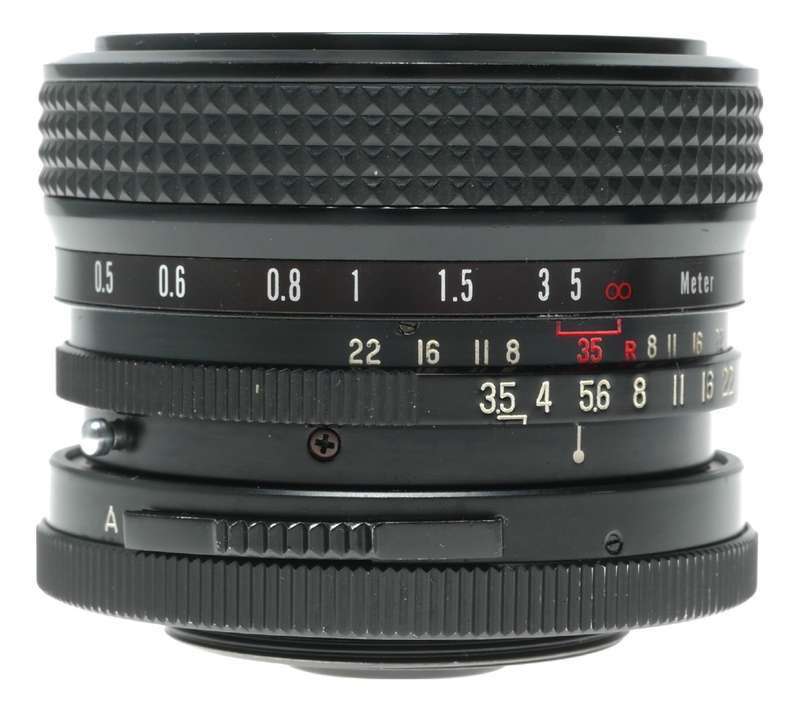 W-Komura 1:3.5 f=28mm Wide Angle 35mm Film Camera Lens