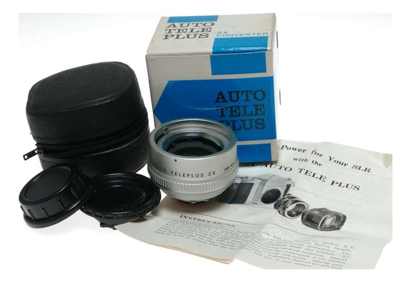 K1 Auto Tele Plus 2x Converter for Kodak Retina Reflex 35mm Film SLR Camera