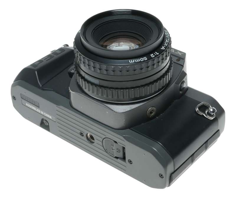 Pentax P30 35mm Film SLR Camera A50mm F2 Lens Strap Box Instructions