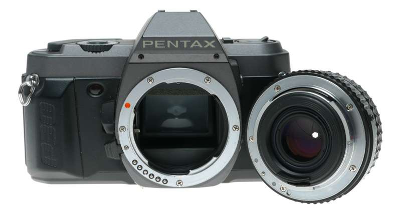 Pentax P30 35mm Film SLR Camera A50mm F2 Lens Strap Box Instructions