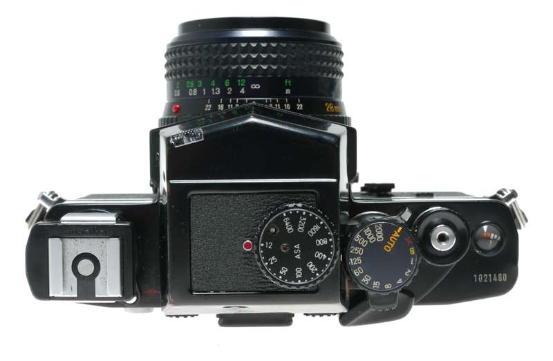 Minolta X-1 35mm Film SLR Pro Camera MD W.Rokkor 1:3.5 28mm