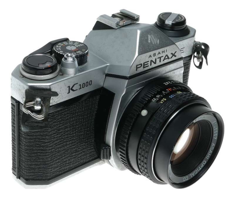 Pentax K1000 SE 35mm Film SLR Film Camera M 1:2 50mm SMC Lens