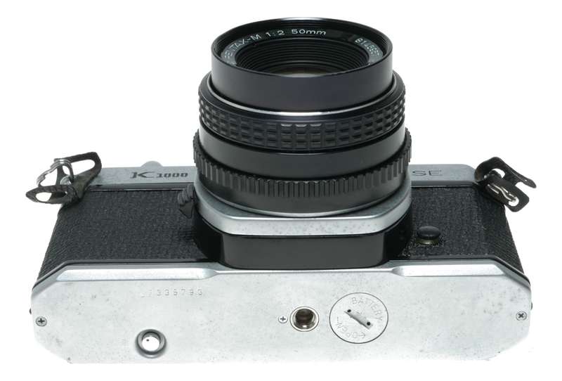 Pentax K1000 SE 35mm Film SLR Film Camera M 1:2 50mm SMC Lens