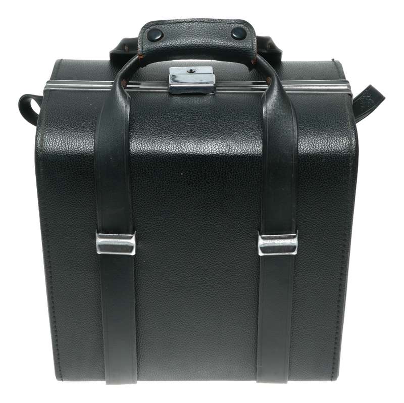 Vintage Film Camera Hard Carry Case Handles Shoulder Strap