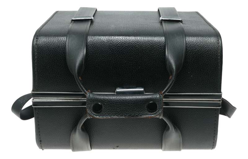 Vintage Film Camera Hard Carry Case Handles Shoulder Strap
