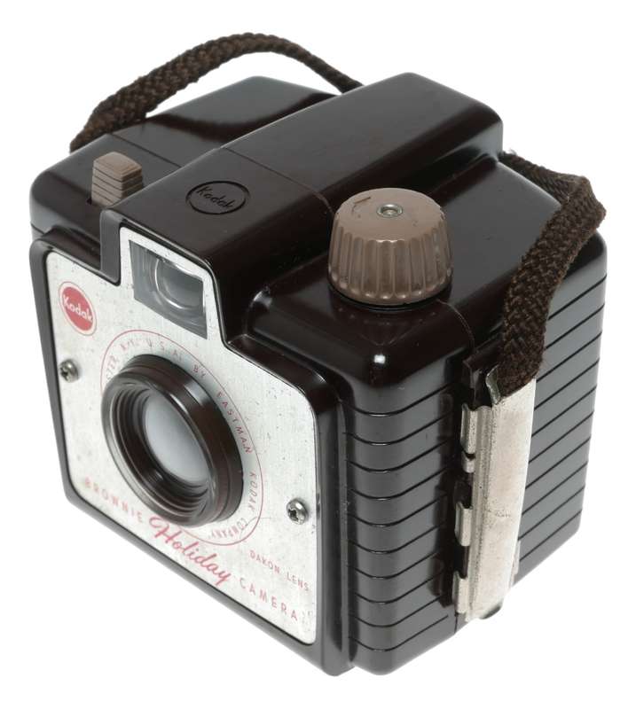 Kodak Holiday Brownie Medium Format Bakelite Camera 127 Rollfilm