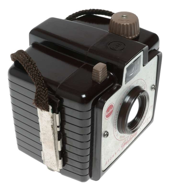 Kodak Holiday Brownie Medium Format Bakelite Camera 127 Rollfilm
